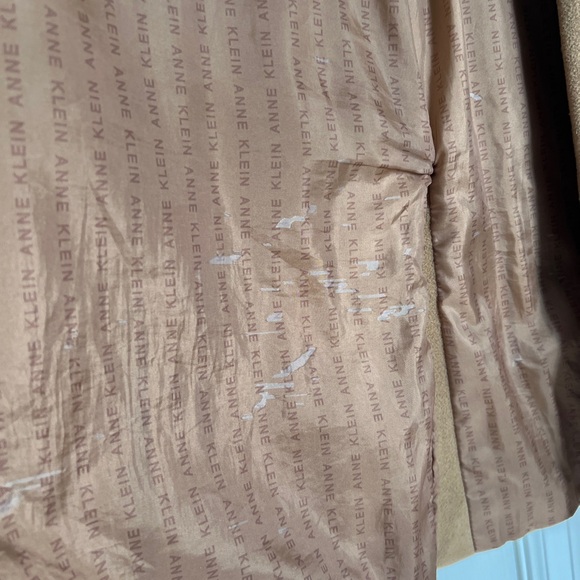 Anne Klein Single-Breasted Notched-Collar Coat - Picture 5 of 5